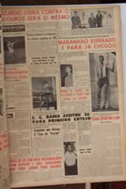 Página do jornal Correio do Ceará de outubro de 1961