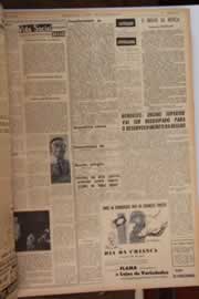 Página do jornal Correio do Ceará de outubro de 1961