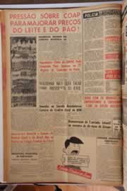 Página do jornal Correio do Ceará de outubro de 1961