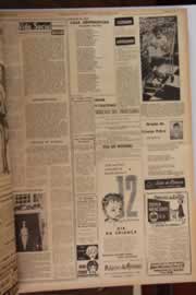 Página do jornal Correio do Ceará de outubro de 1961