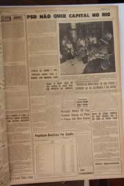 Página do jornal Correio do Ceará de outubro de 1961