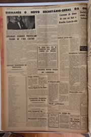 Página do jornal Correio do Ceará de outubro de 1961
