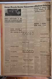 Página do jornal Correio do Ceará de outubro de 1961