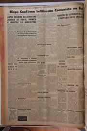 Página do jornal Correio do Ceará de outubro de 1961