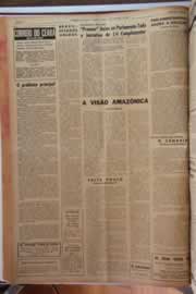 Página do jornal Correio do Ceará de outubro de 1961