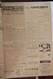 Página do jornal Correio do Ceará de outubro de 1961
