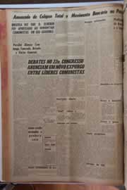 Página do jornal Correio do Ceará de outubro de 1961