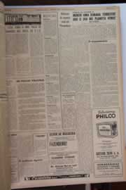 Página do jornal Correio do Ceará de outubro de 1961