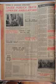 Página do jornal Correio do Ceará de outubro de 1961