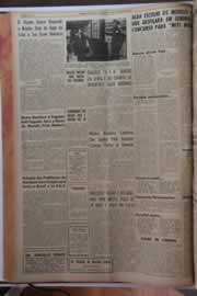 Página do jornal Correio do Ceará de outubro de 1961