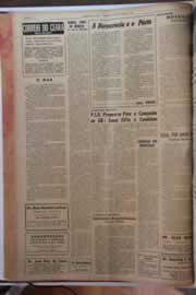 Página do jornal Correio do Ceará de outubro de 1961