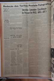 Página do jornal Correio do Ceará de outubro de 1961