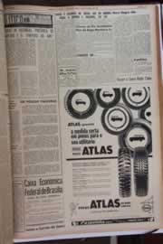 Página do jornal Correio do Ceará de outubro de 1961