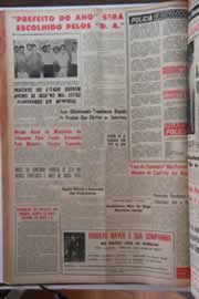 Página do jornal Correio do Ceará de outubro de 1961