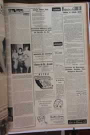 Página do jornal Correio do Ceará de outubro de 1961