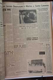 Página do jornal Correio do Ceará de novembro de 1961