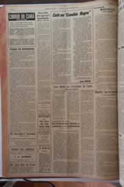 Página do jornal Correio do Ceará de novembro de 1961