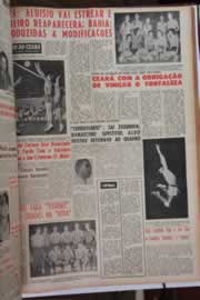 Página do jornal Correio do Ceará de novembro de 1961