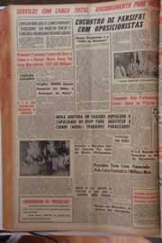 Página do jornal Correio do Ceará de novembro de 1961