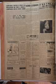 Página do jornal Correio do Ceará de novembro de 1961