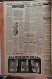 Página do jornal Correio do Ceará de novembro de 1961