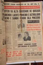 Página do jornal Correio do Ceará de dezembro de 1961