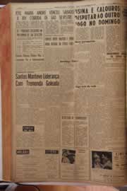 Página do jornal Correio do Ceará de dezembro de 1961