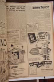 Página do jornal Correio do Ceará de dezembro de 1961