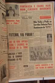 Página do jornal Correio do Ceará de dezembro de 1961