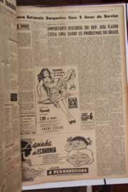 Página do jornal Correio do Ceará de dezembro de 1961