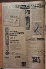 Página do jornal Correio do Ceará de dezembro de 1961