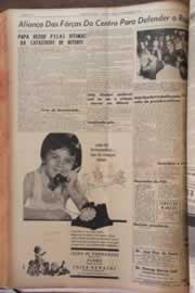 Página do jornal Correio do Ceará de dezembro de 1961