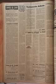 Página do jornal Correio do Ceará de dezembro de 1961