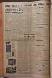 Página do jornal Correio do Ceará de dezembro de 1961