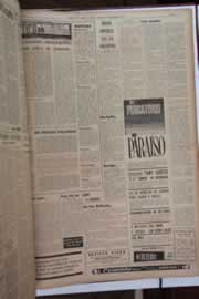 Página do jornal Correio do Ceará de dezembro de 1961
