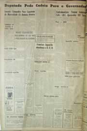 Página do jornal Correio do Ceará de julho de 1962