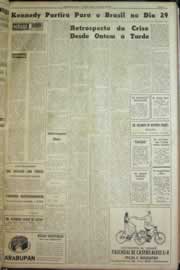 Página do jornal Correio do Ceará de julho de 1962