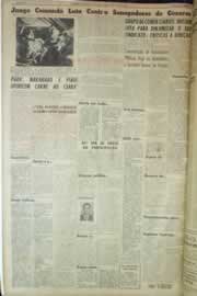 Página do jornal Correio do Ceará de julho de 1962
