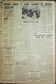 Página do jornal Correio do Ceará de julho de 1962