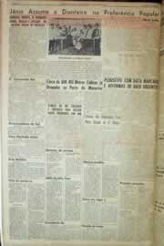 Página do jornal Correio do Ceará de julho de 1962