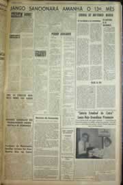 Página do jornal Correio do Ceará de julho de 1962