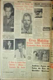 Página do jornal Correio do Ceará de julho de 1962
