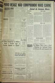Página do jornal Correio do Ceará de julho de 1962