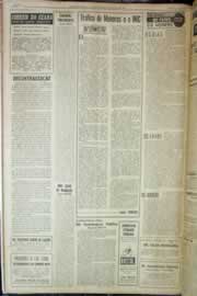 Página do jornal Correio do Ceará de julho de 1962