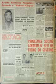 Página do jornal Correio do Ceará de julho de 1962