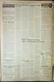 Página do jornal Correio do Ceará de julho de 1962