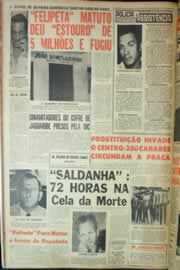 Página do jornal Correio do Ceará de julho de 1962