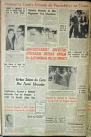 Página do jornal Correio do Ceará de julho de 1962