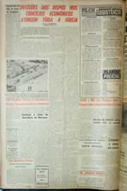 Página do jornal Correio do Ceará de julho de 1962