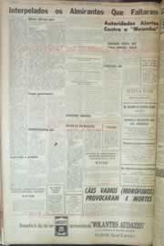 Página do jornal Correio do Ceará de agosto de 1962